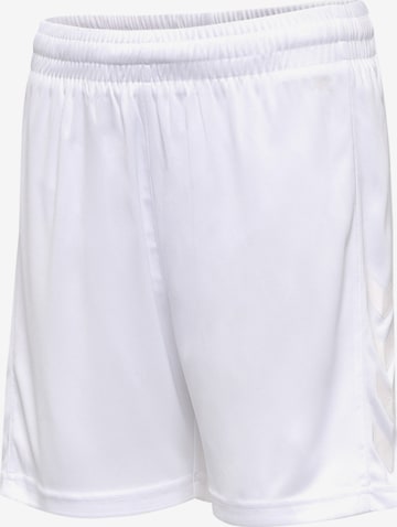 Hummel Regular Workout Pants in White