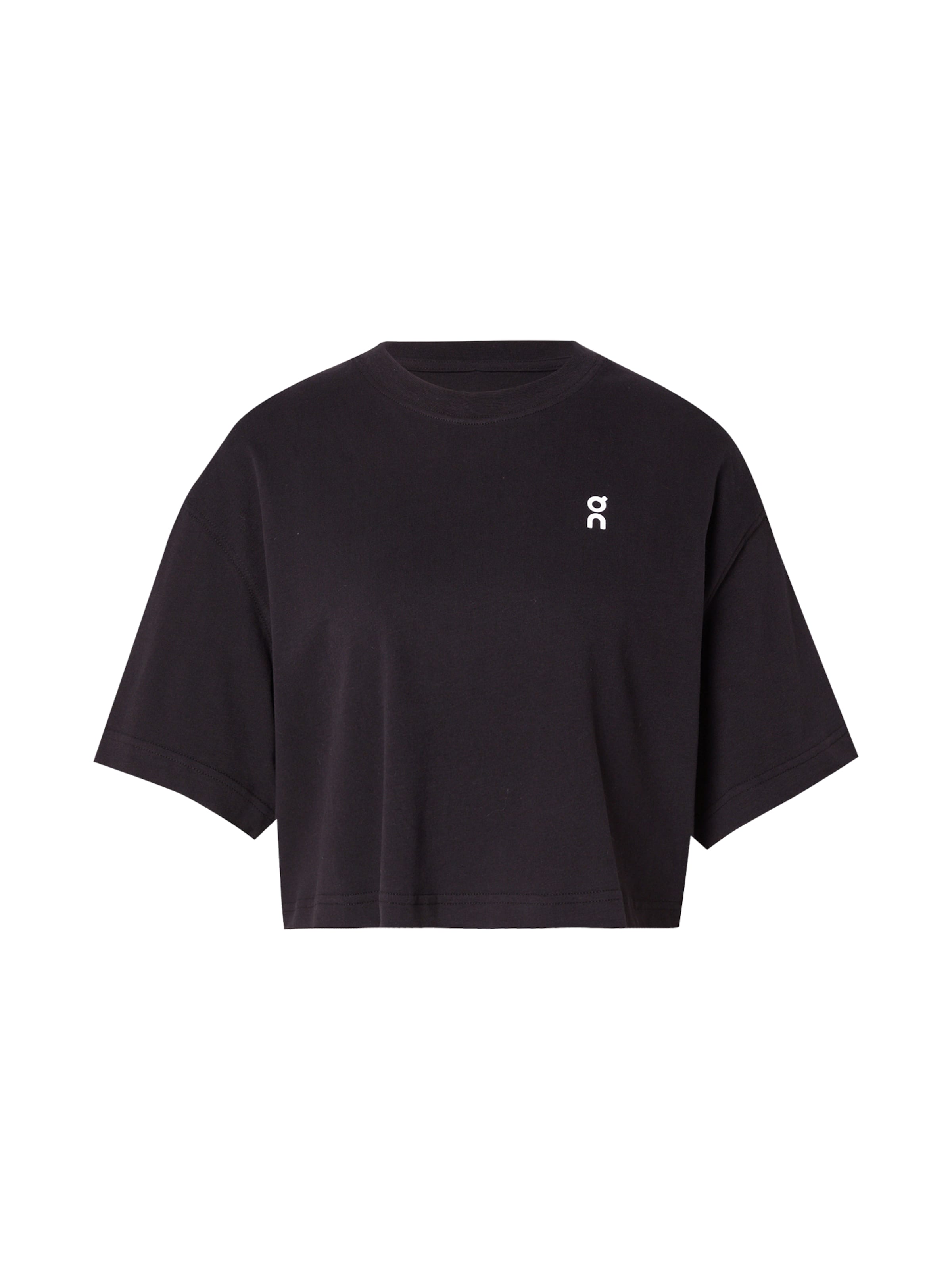 On Λειτουργικό μπλουζάκι 'Club' σε μαύρο: μπροστά