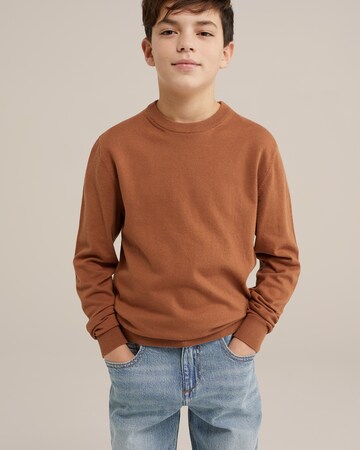 Pullover di WE Fashion in marrone: frontale