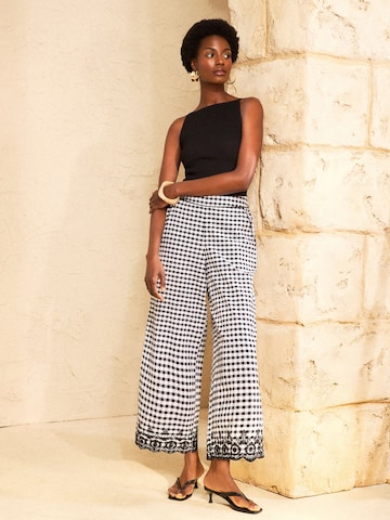 love & roses Laiad sääred Püksid, värv must