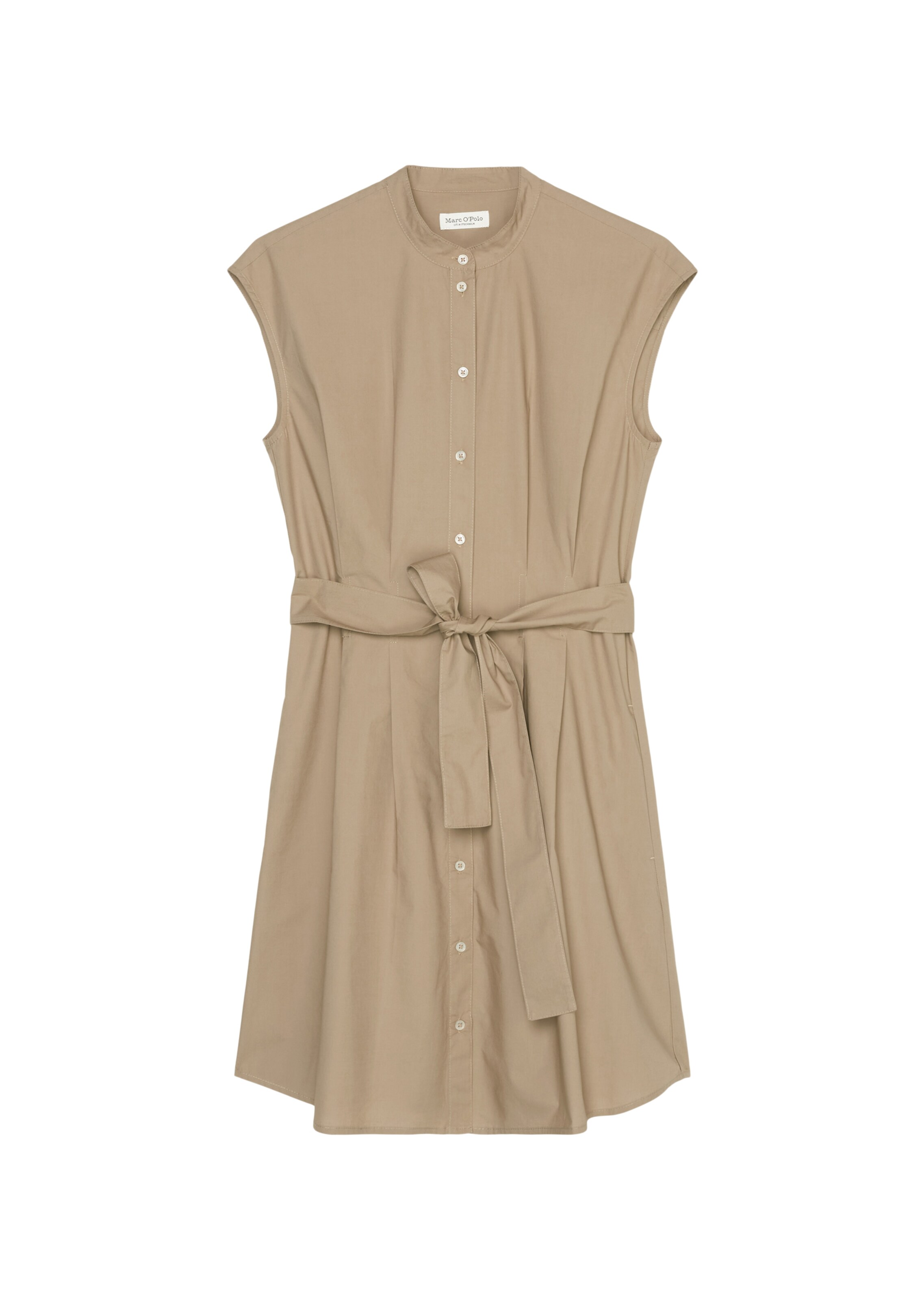 brūns Marc O'Polo Blūžkleita: no priekšpuses