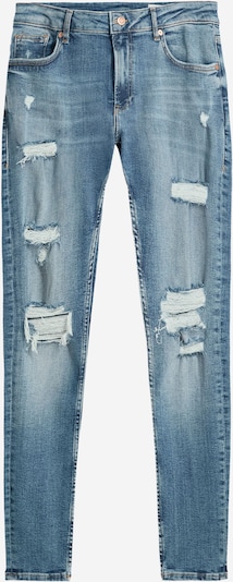 Bershka Farkut koossa 34 värissä sininen denim, Tuotenäkymä