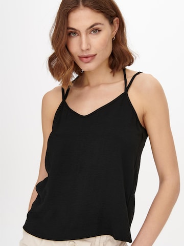 ONLY - Top 'Mette' en negro