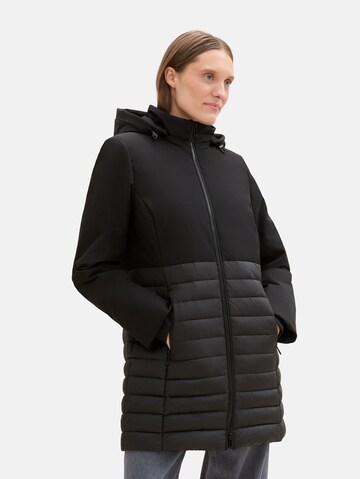 TOM TAILOR Between-season jacket in Black