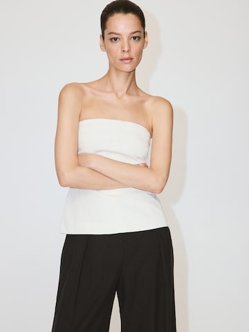 MANGO Overdel 'Sansa' i beige: forside