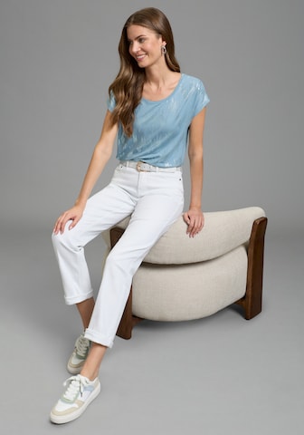 LAURA SCOTT Shirt in Blue