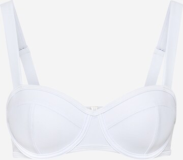 Top per bikini 'Gina' di LSCN by LASCANA in bianco: frontale