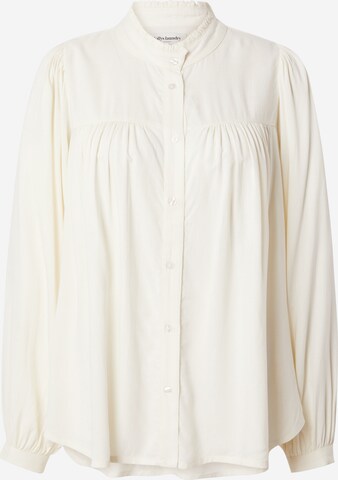 Lollys Laundry Blouse 'Cara' in Beige: front