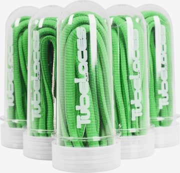 TUBELACES Shoe accessory 'Pad' in Green: front
