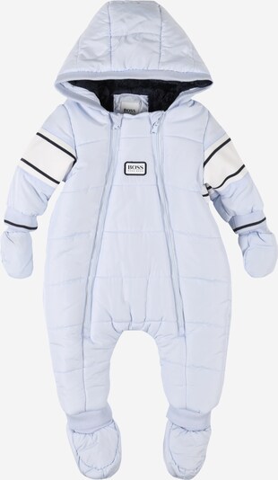 BOSS Kidswear Функционален костюм в светлосиньо / черно / бяло, Преглед на продукта