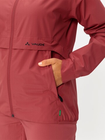VAUDE Outdoor jacket 'Loamer' in Red