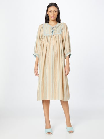 Robe Noa Noa en bleu : devant