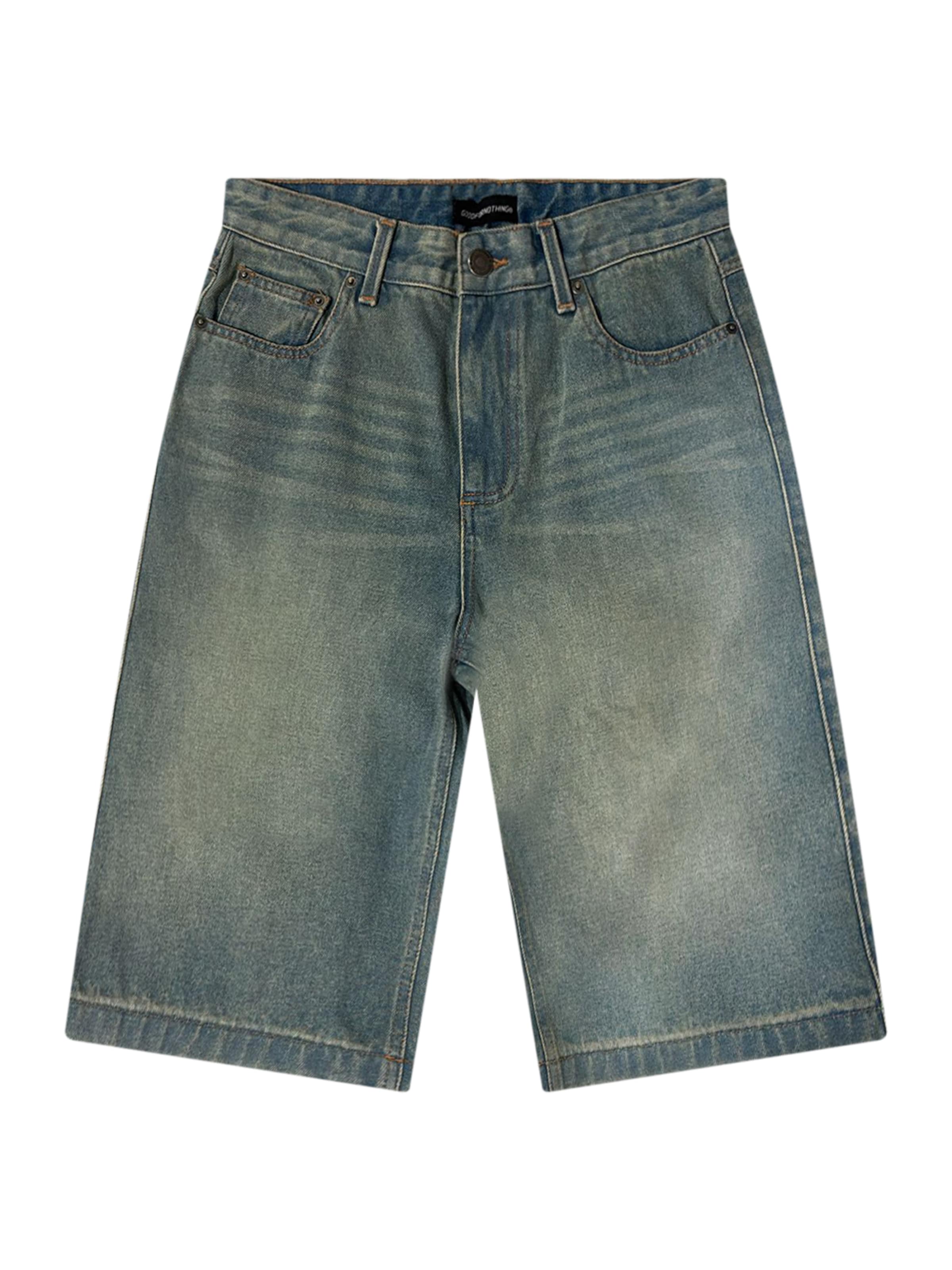 Good For Nothing Jean en bleu chiné, Vue avec produit