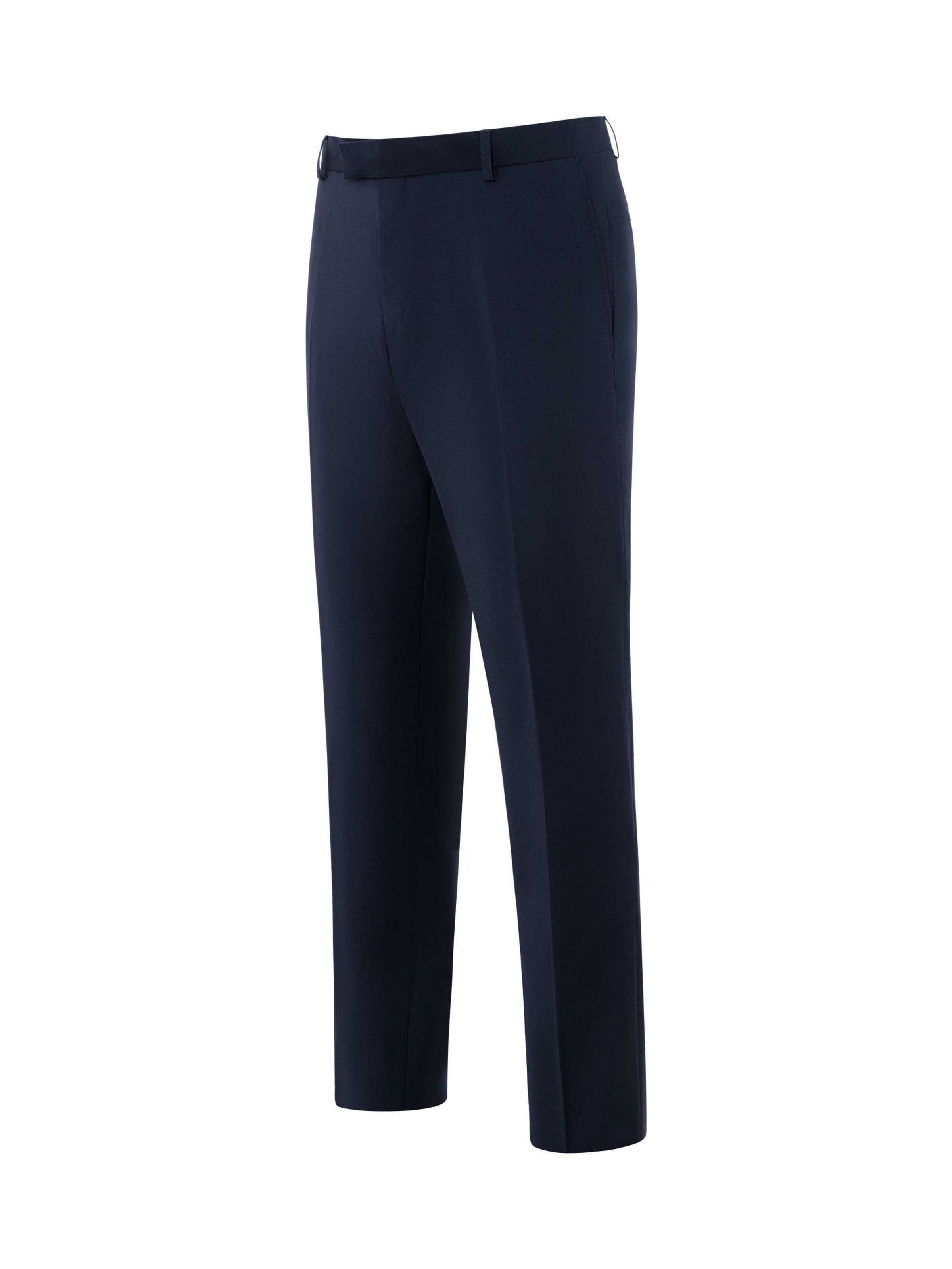 Thomas Goodwin Slimfit Pantalon 'Toby' in Blauw