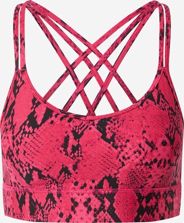 DKNY Performance Bustier Sport bh in Rood: voorkant