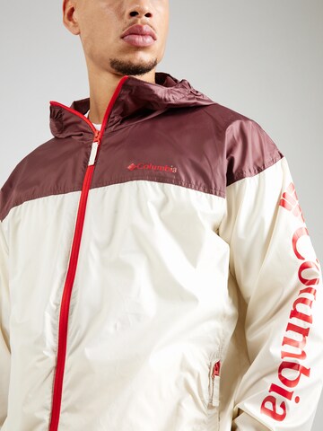 Veste outdoor 'Flash Challenger' COLUMBIA en blanc