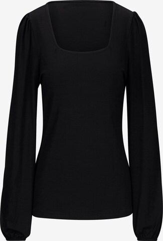 T-shirt Ashley Brooke by heine en noir : devant