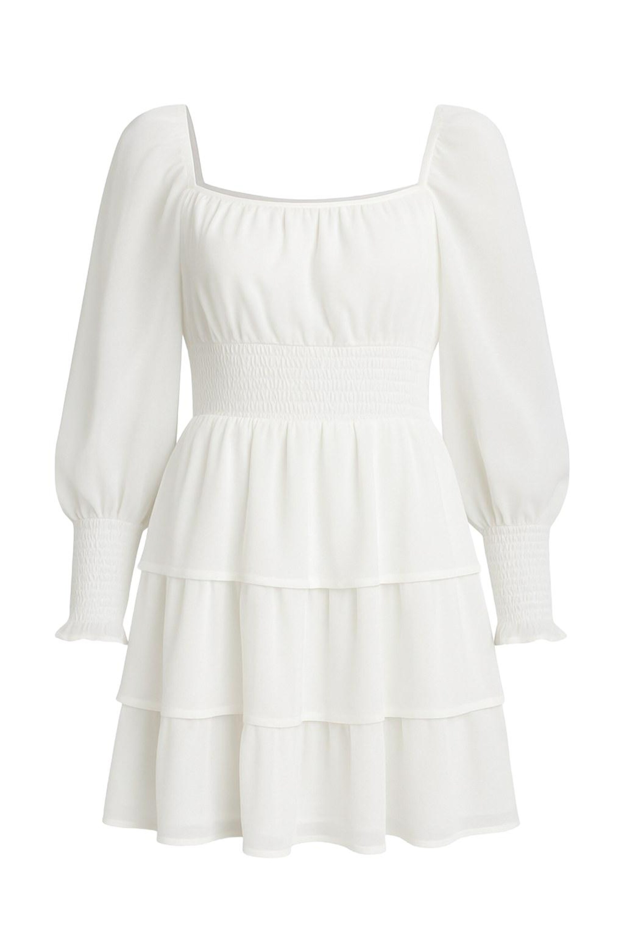 WOMAN VISION Kleid in Weiß: Vorderseite