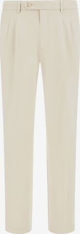Boggi Milano - Calças com pregas em bege: frente