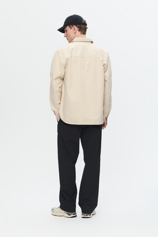 WOOD WOOD Comfort Fit Hemd 'WWAxl' in Beige