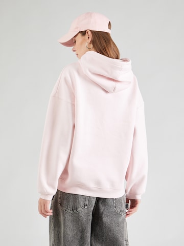 Volcom - Sweatshirt 'STONE HEART UP' em rosa