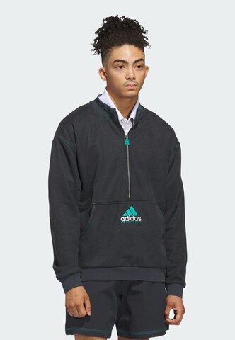 ADIDAS PERFORMANCE Sportsweatshirt 'Equipment' in Zwart: voorkant