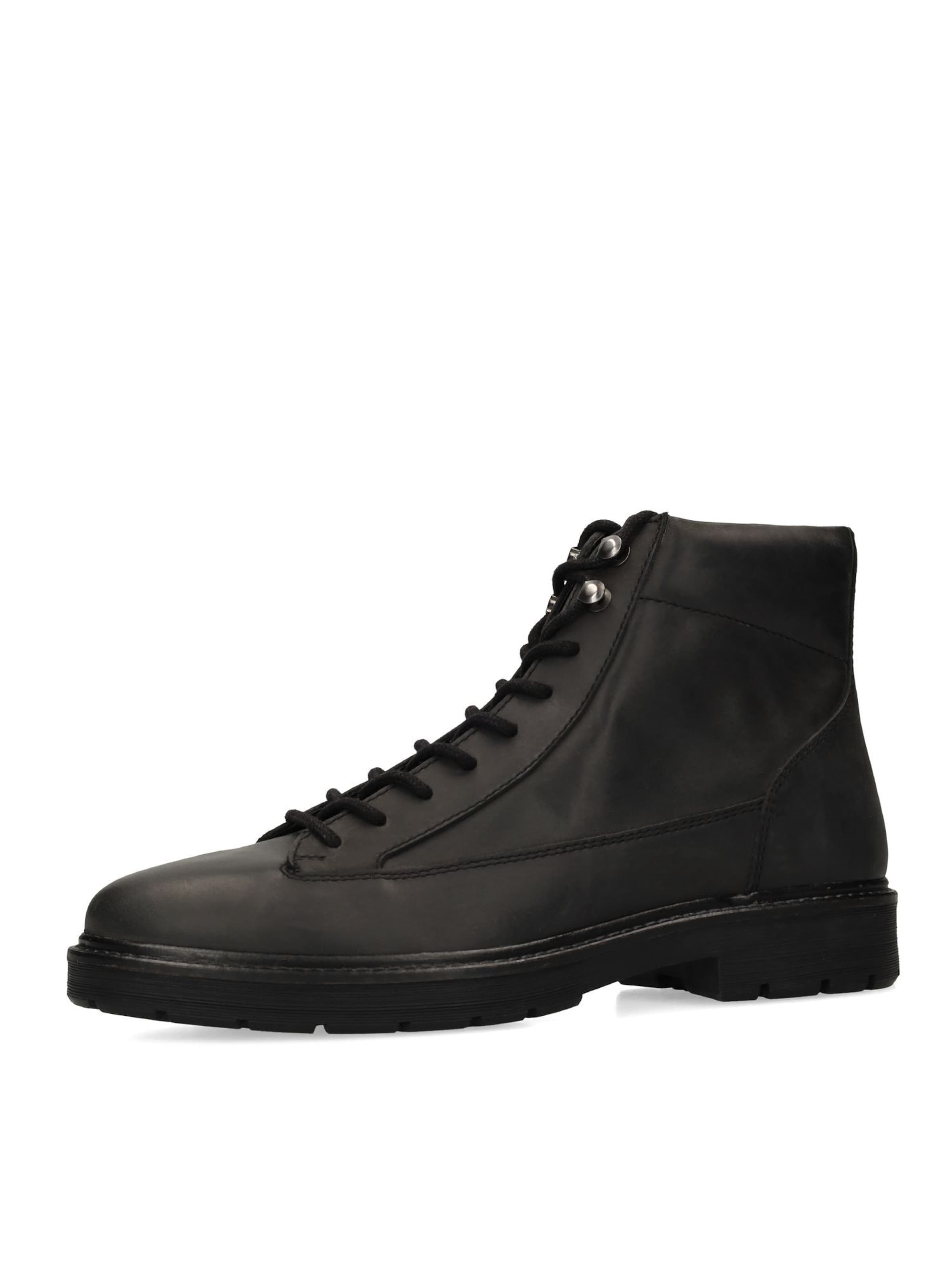 MANFIELD Boots in Schwarz: Vorderseite
