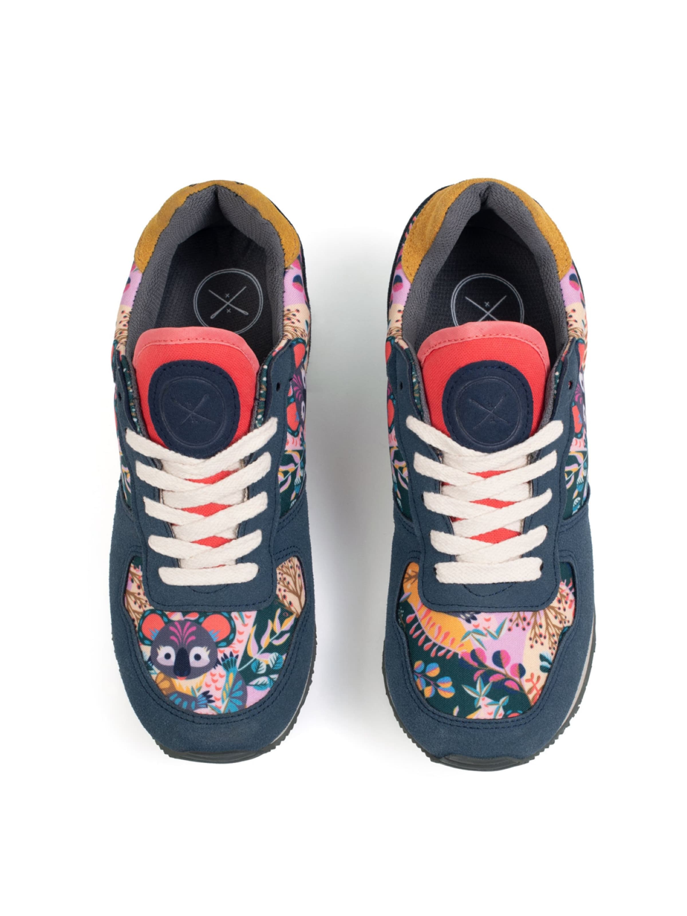 inkkas Sneaker low 'Inkkas Joey Vegan Sneaker – Handgefertigter Damen-Sneaker aus veganem Leder'‌‌‌ in Mischfarben