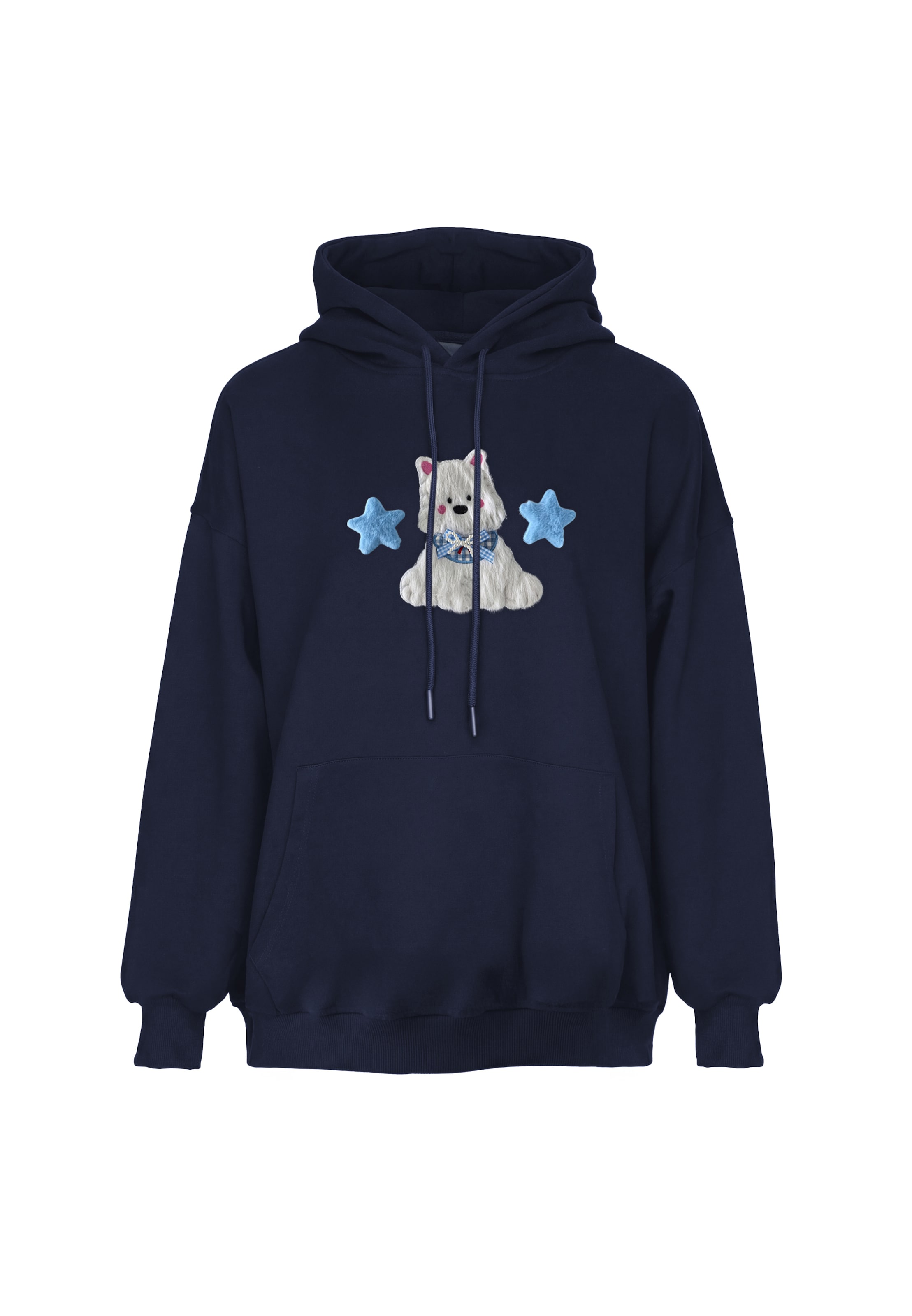 MYMO - Sudadera en azul: frente