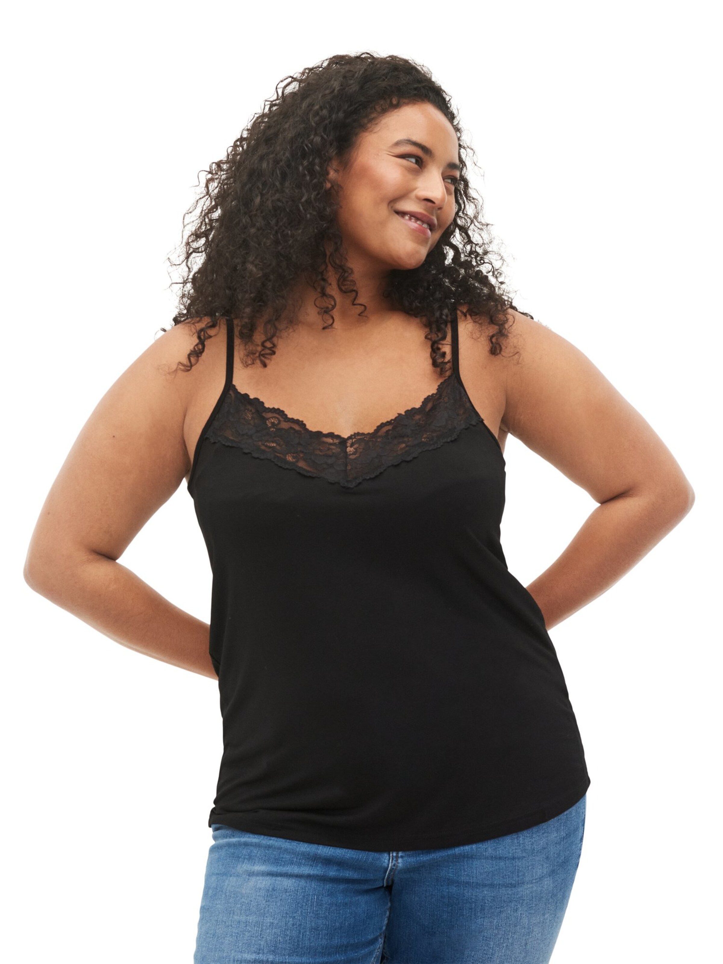 Haut Zizzi en noir : devant