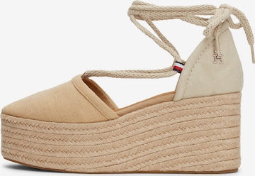 TOMMY HILFIGER Sandale in Beige: predná strana