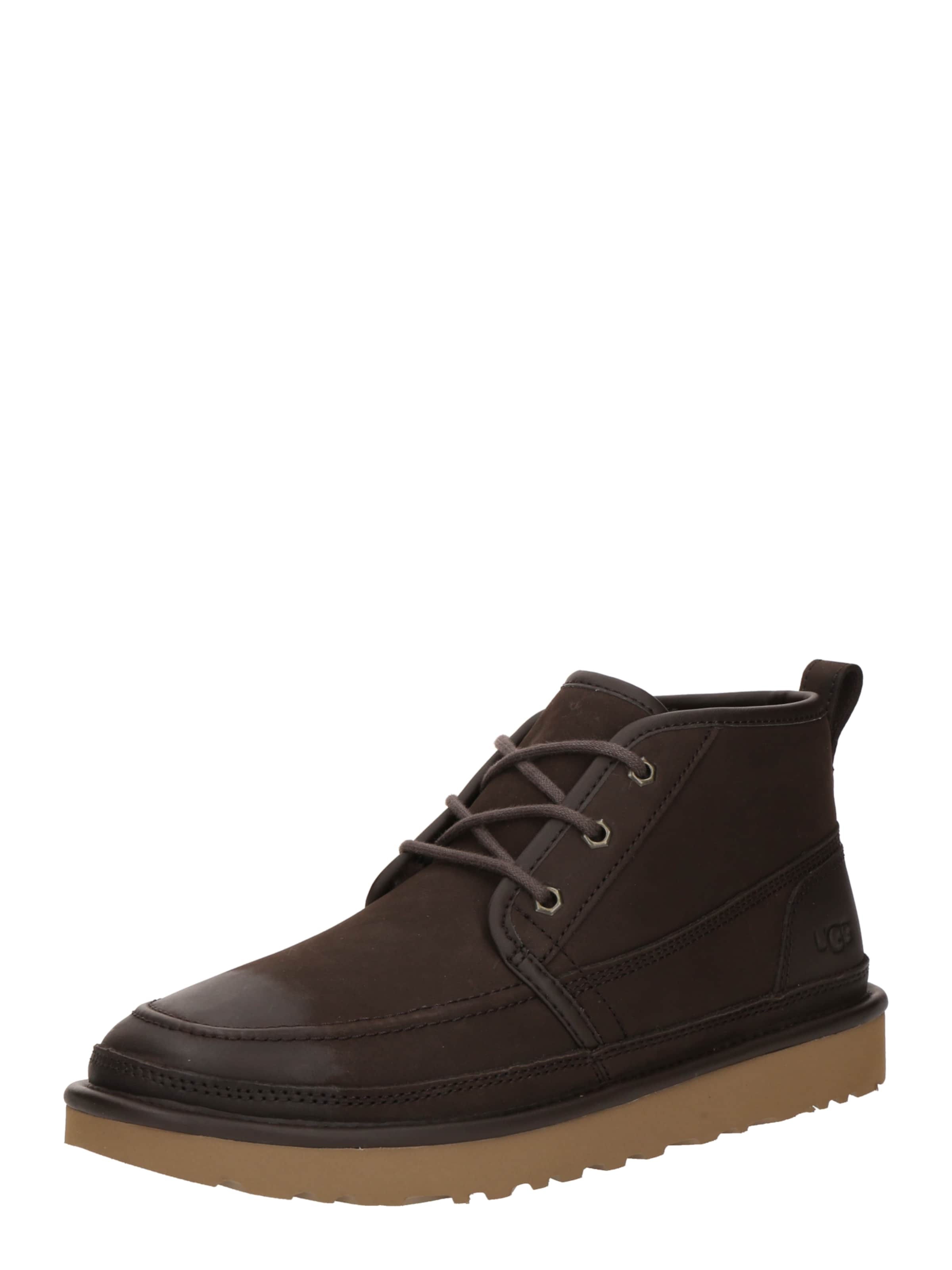 UGG - Botas chukka 'Neumel' em castanho: frente