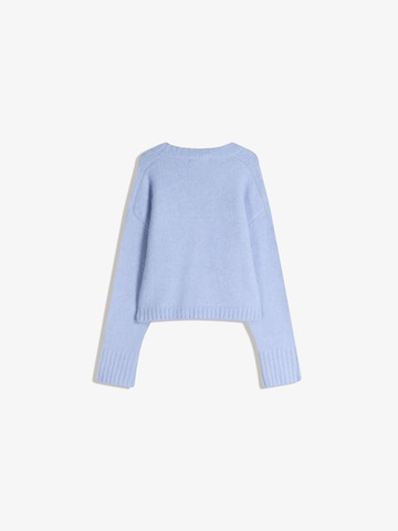 Bershka Svetr – modrá