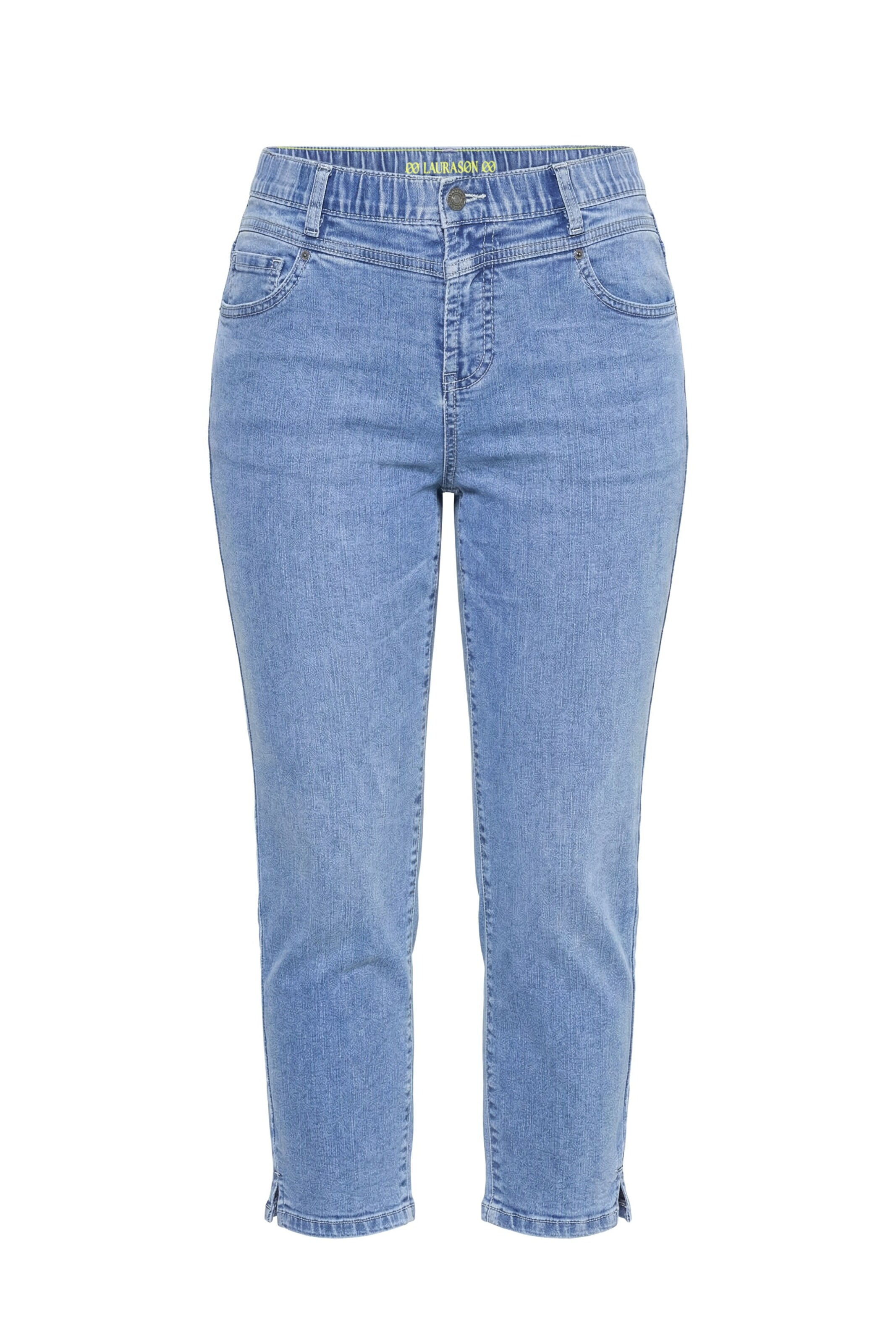 LAURASØN Regular Jeans in Blue: front
