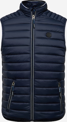 Gilet Jack's en bleu : devant