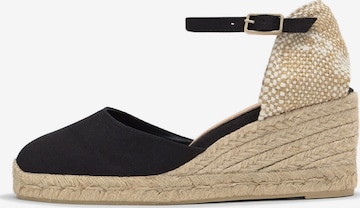 juoda Castañer Espadrilės 'Carol': priekis