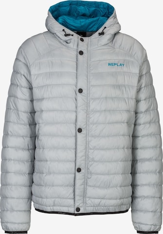 REPLAY Between-season jacket in Grey: front