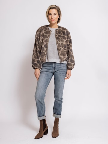 Zhrill Between-Season Jacket 'ZHMANOA' in Brown