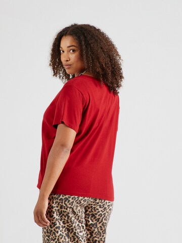 Levi's® Plus Футболка в Красный