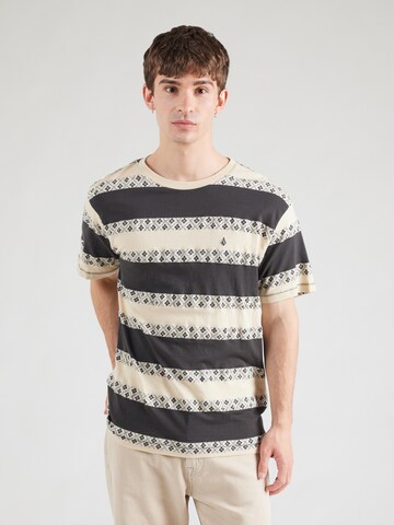 Volcom Tričko – šedá: přední strana