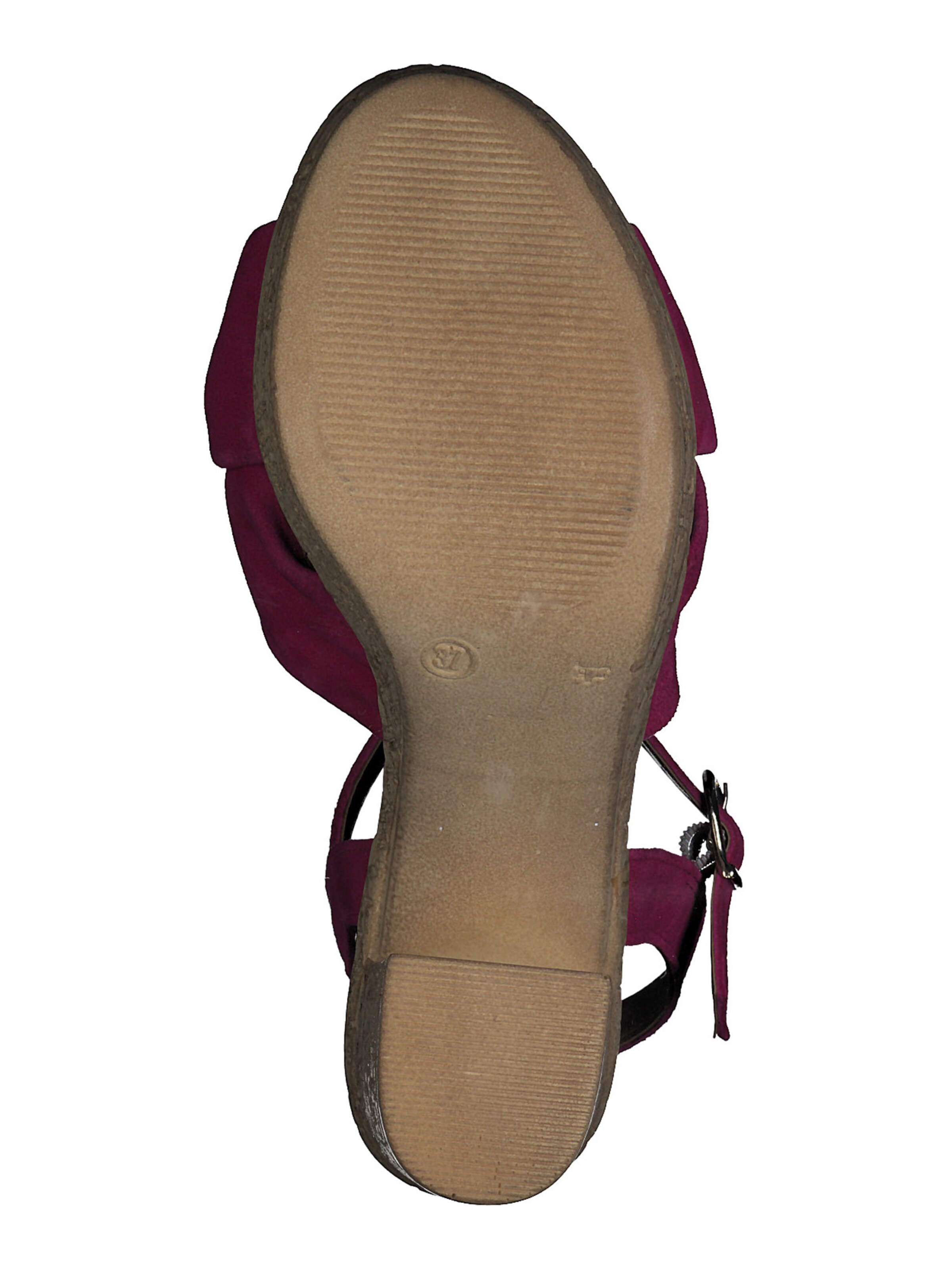 Ladies store burgundy sandals