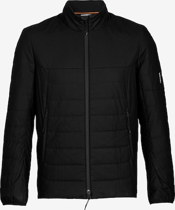 ICEBREAKER - Chaqueta deportiva 'Loft' en negro: frente