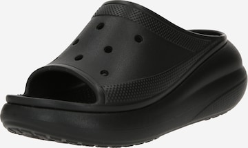Crocs Mules 'Crush' in Black: front