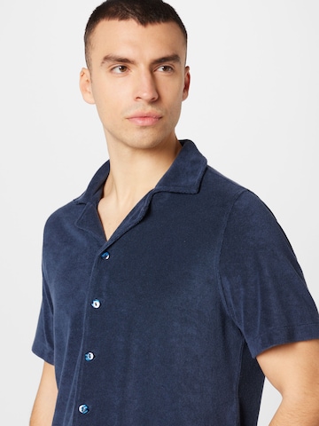 Regular fit Camicia 'CLAUDIO' di Harmony Paris in blu