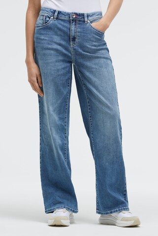 Soccx Regular Jeans in Blue: front