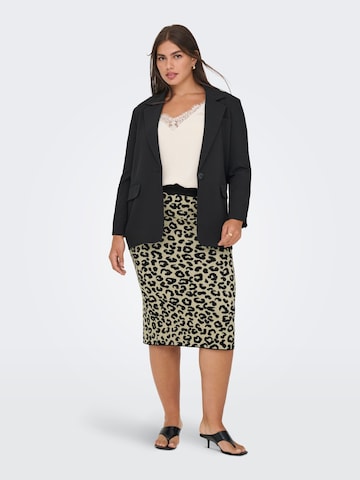 ONLY Carmakoma - Falda 'CARIbi' en negro