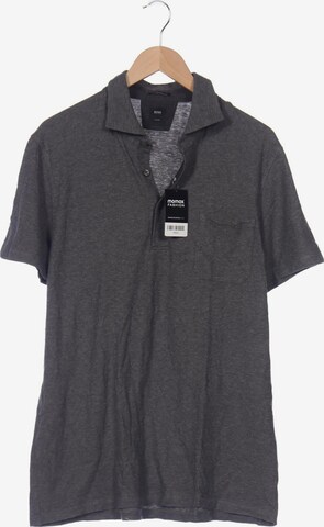 BOSS Black Poloshirt L in Grau: predná strana