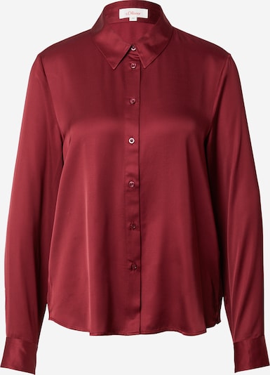 Bluză s.Oliver pe roșu burgundy, Vizualizare produs