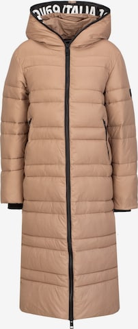 19V69 ITALIA Wintermantel 'Giuseppina' in Beige: voorkant