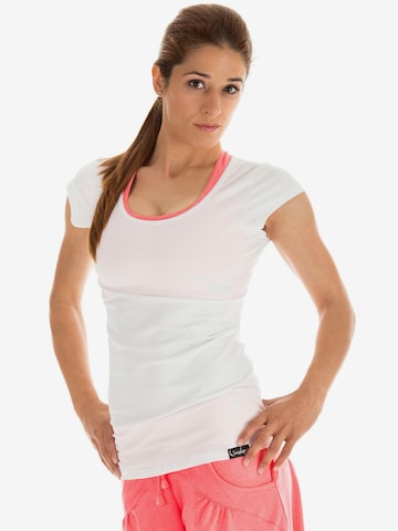 Winshape Λειτουργικό μπλουζάκι 'WTR4' σε λευκό: μπροστά